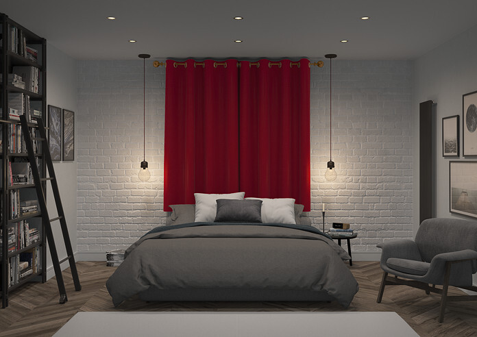 Faux Suede, Brick - Made to Measure Curtains - Image 7